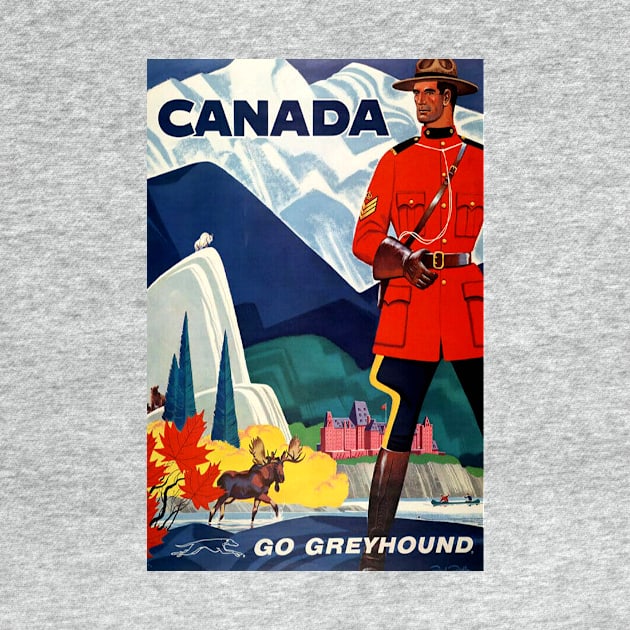 Vintage Travel Poster - Canada by Starbase79